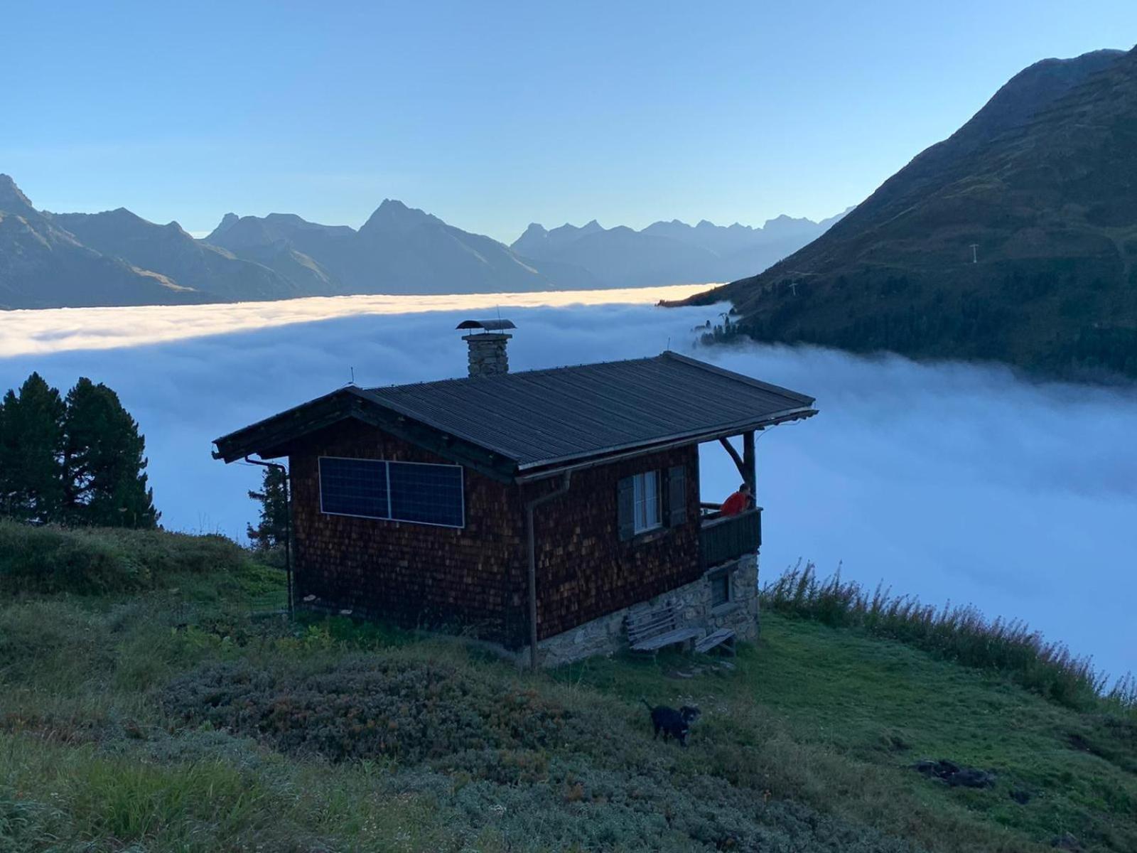 Haus Richard Falch Apartment Sankt Anton am Arlberg Luaran gambar